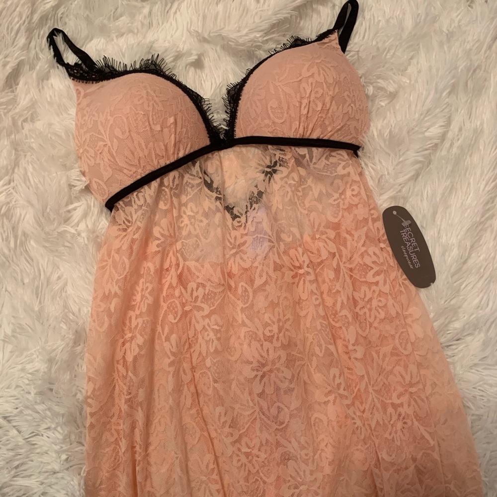 Baby Pink Teddy NWT
